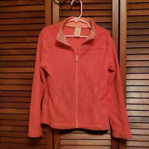 Girls pink fleece